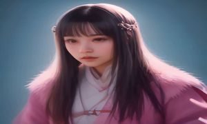御女天下战斗场景截图，两支阵容对峙，技能特效绚丽，角色立绘精致，策略感强烈